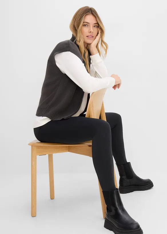 Termoleggings med komfortlinning, bonprix