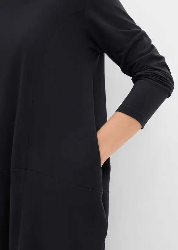 Jerseykjole i O-fasong, bonprix