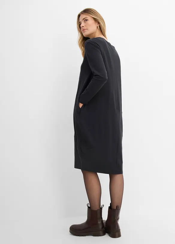 Jerseykjole i O-fasong, bonprix