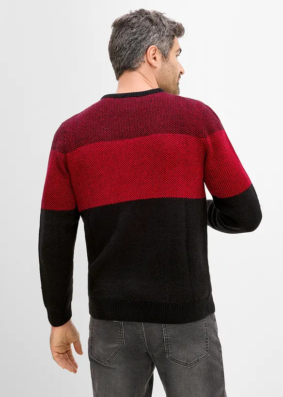 Finstrikket genser i regular fit, bonprix