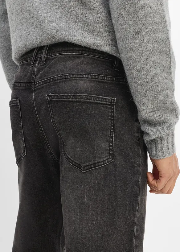 Regular fit jeans med stretch og komfortsnitt, straight, bonprix