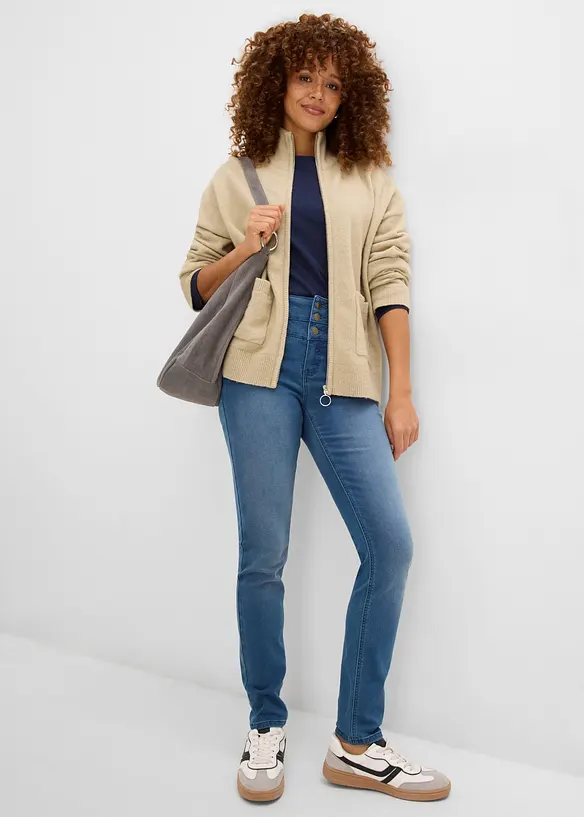 Varmende shape jeans high waist, skinny, bonprix