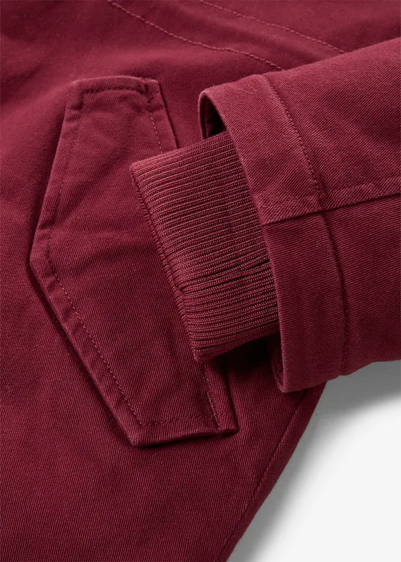 Lang, vattert parkas, bonprix