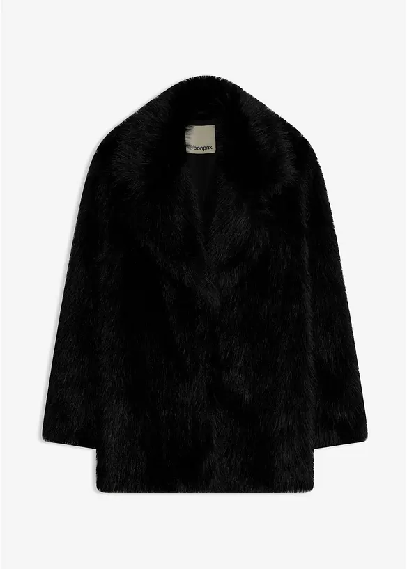 Oversized fuskepelsjakke, bonprix