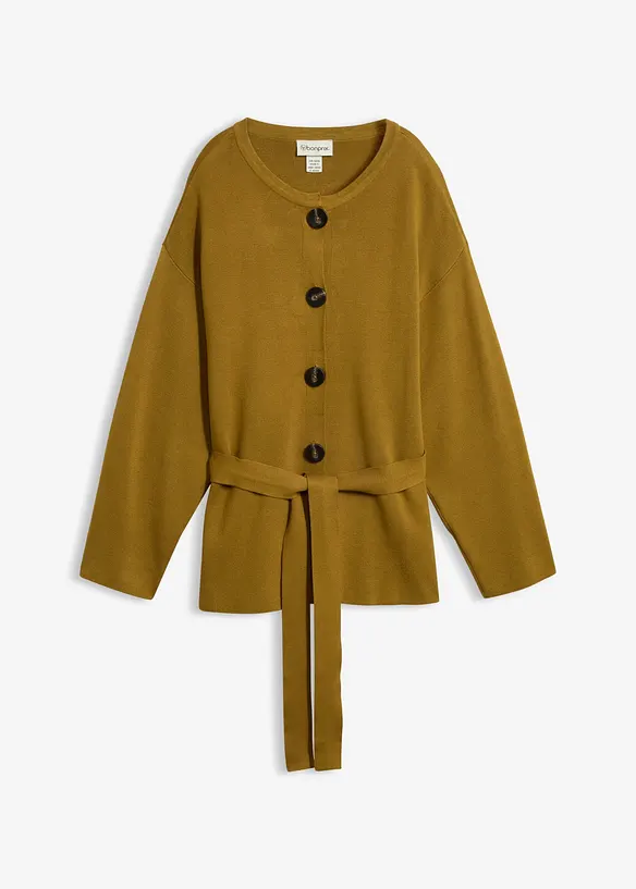 Cardigan i fin viskoseblanding, bonprix