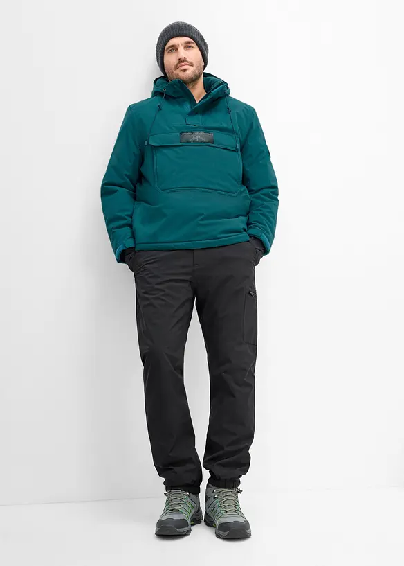 Vanntett funksjonsanorakk med fleecef&ocirc;r, bonprix