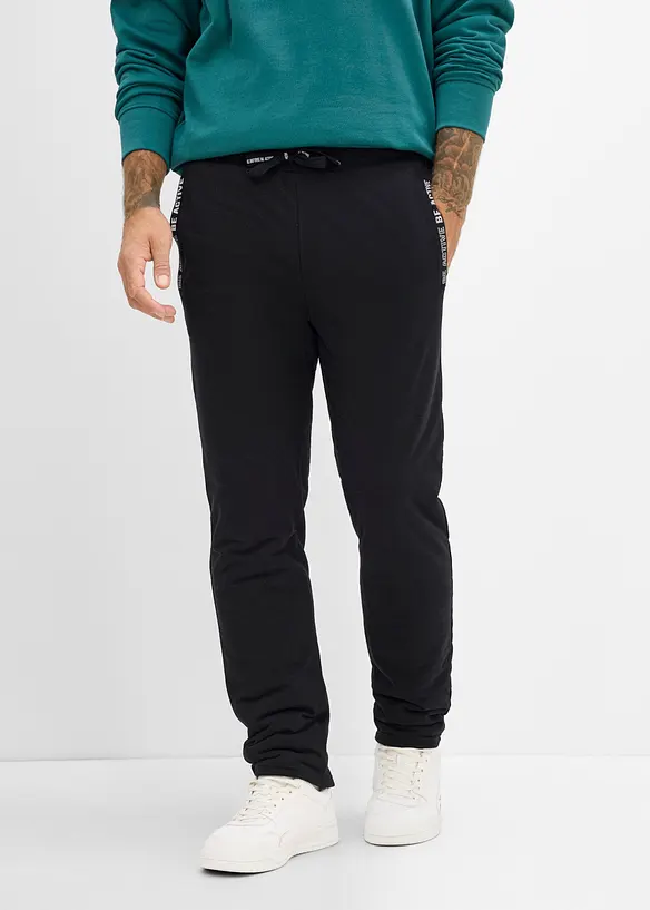 Varmende joggebukse med deilig myk fleece, bonprix