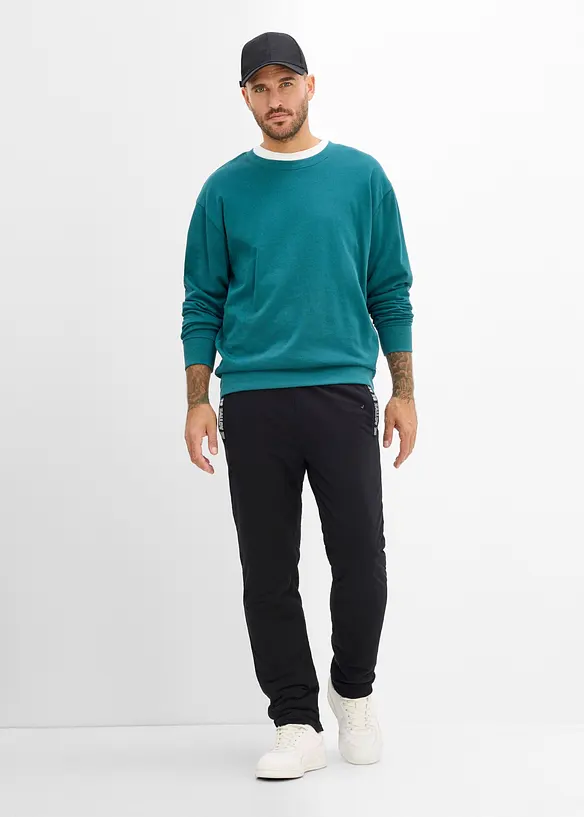 Varmende joggebukse med deilig myk fleece, bonprix