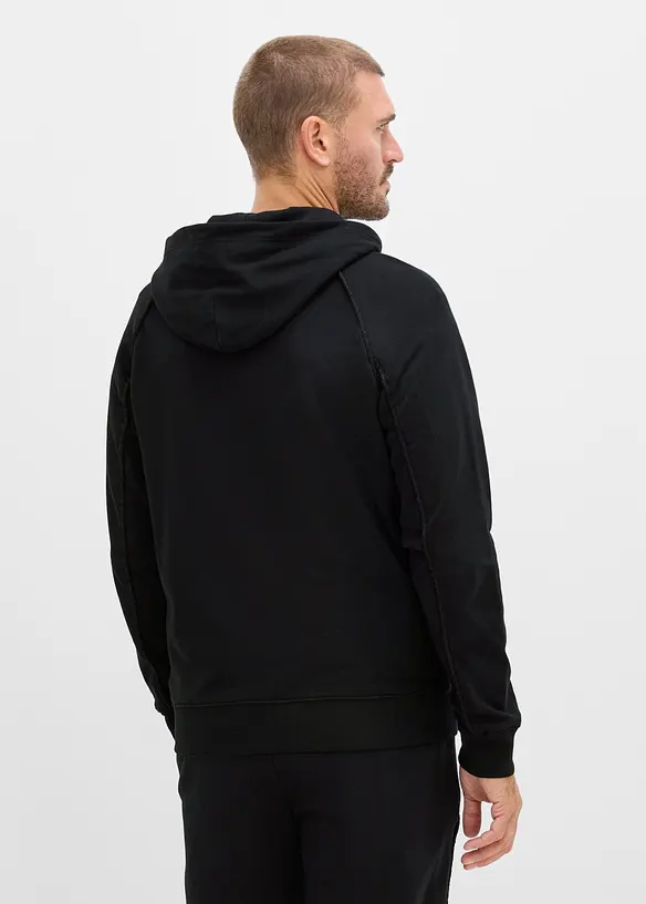 Hettejakke i 100% bomull med kontrastdetaljer, bonprix