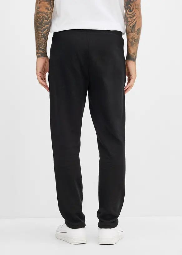 Joggebukse i 100% bomull med detaljer i kontrastfarge, bonprix