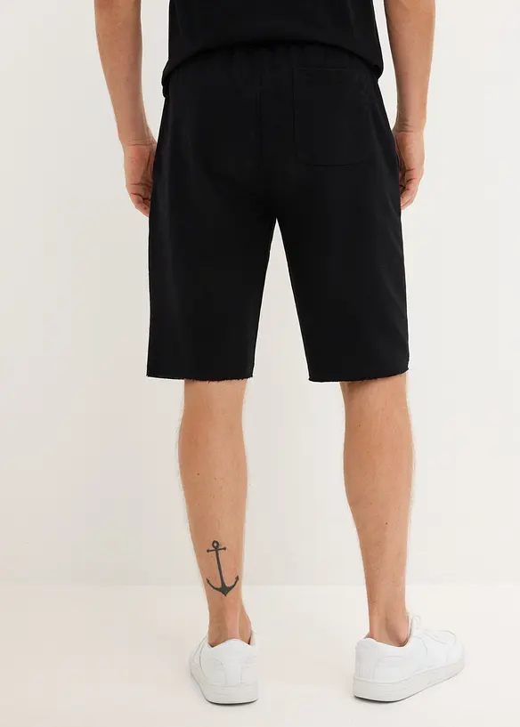 Sweat-bermudashorts i 100% &oslash;kologisk bomull, bonprix