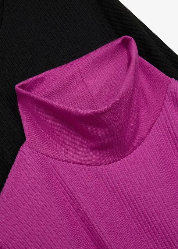 Varmende, langermet topp (2-pack), bonprix