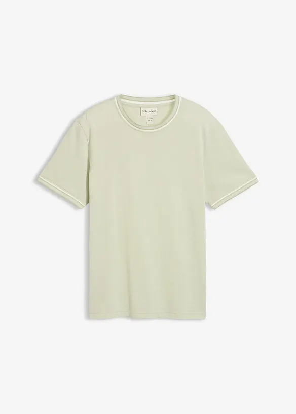 Pik&eacute;-T-skjorte av 100% &oslash;kologisk bomull, bonprix