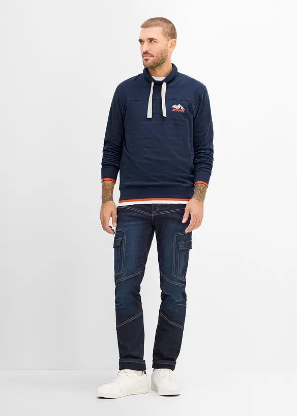 Sweatshirt i regular fit, bonprix