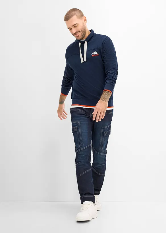 Sweatshirt i regular fit, bonprix
