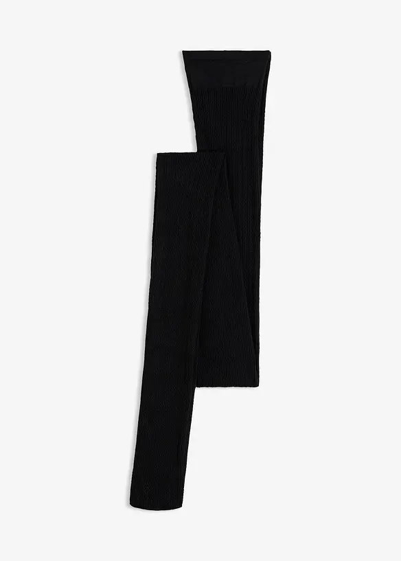 Kabelstrikket str&oslash;mpebukse 70 DEN, bonprix