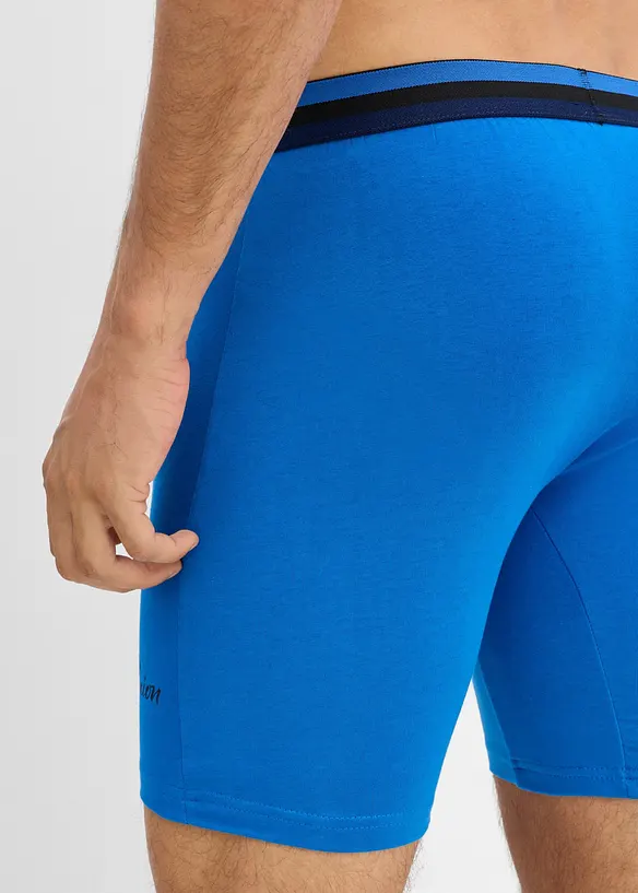 Bokserbriefs med lange ben og myk bomull (3-pack), bonprix