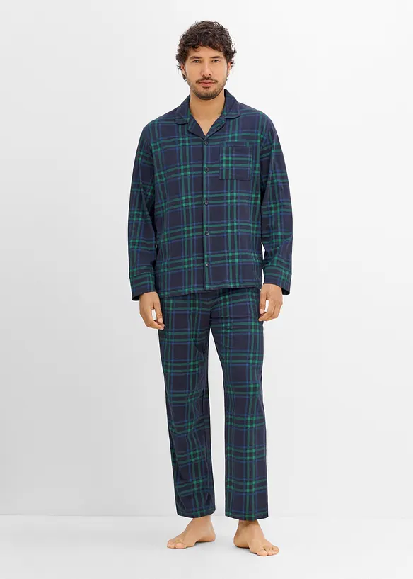 Myk pyjamas i flanell, bonprix