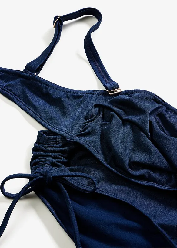 Balconette-bikini i glinsende materiale, bonprix