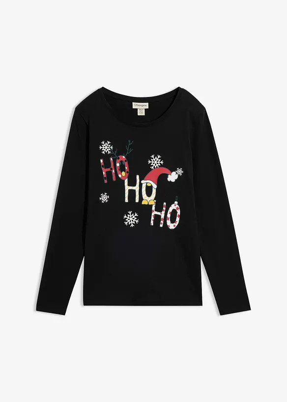 Langermet juletopp, bonprix