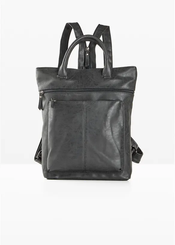 Ryggsekk med utvendige rom, bonprix
