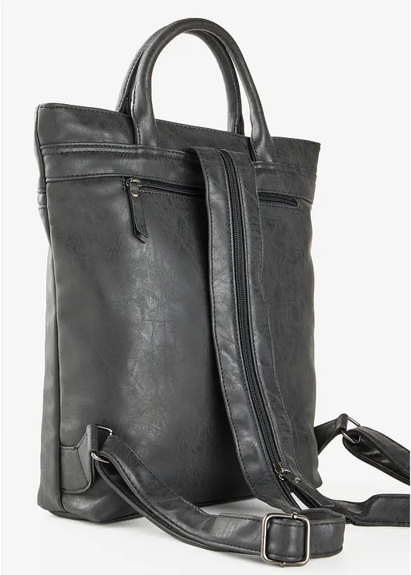 Ryggsekk med utvendige rom, bonprix