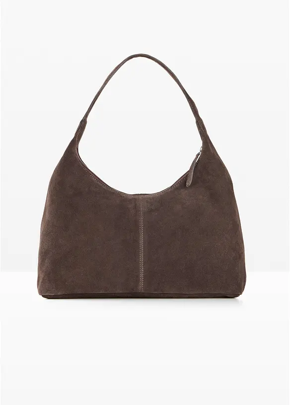 Shopper i semsket skinn, bonprix