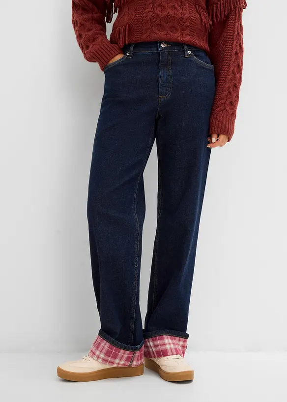 Straight jeans high waist, bonprix