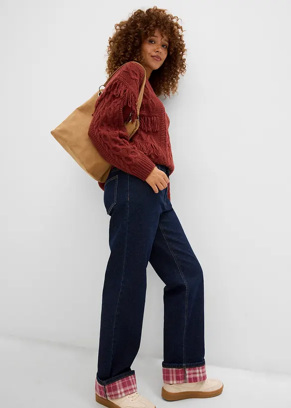 Straight jeans high waist, bonprix
