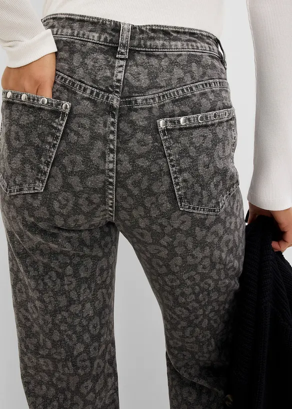 Straight jeans high waist, bonprix