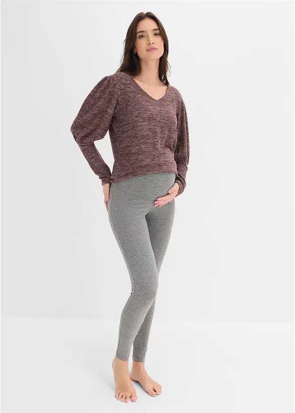 Mama leggings i &oslash;kologisk bomull, bonprix