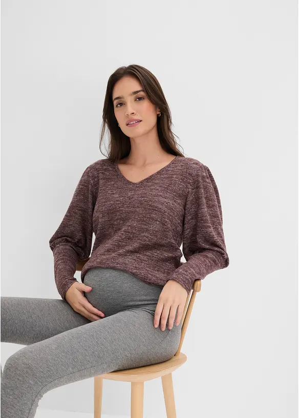 Mama leggings i &oslash;kologisk bomull, bonprix