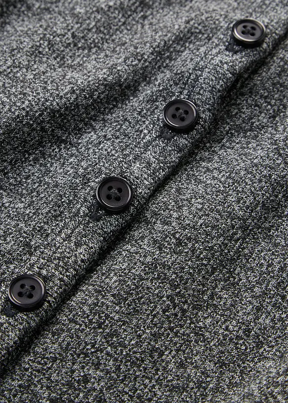 Cardigan med fine knapper, bonprix