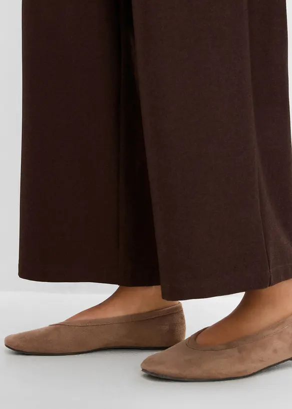 Barrel bukse i twill, bonprix