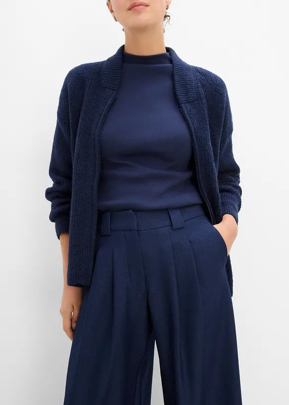 Barrel bukse i twill, bonprix
