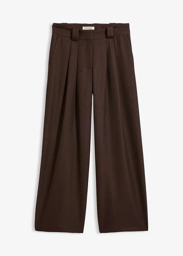 Barrel bukse i twill, bonprix