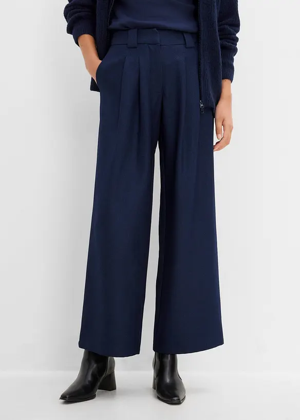 Barrel bukse i twill, bonprix