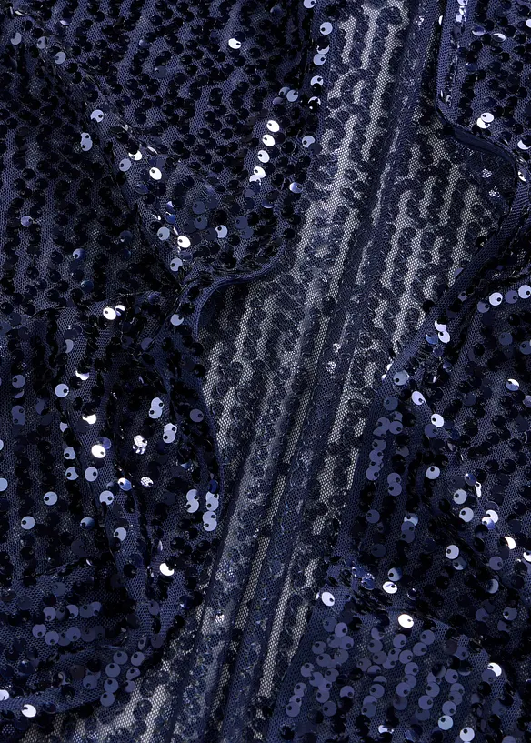 Paljettbrodert k&aring;pe, bonprix