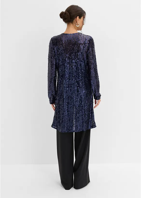 Paljettbrodert k&aring;pe, bonprix