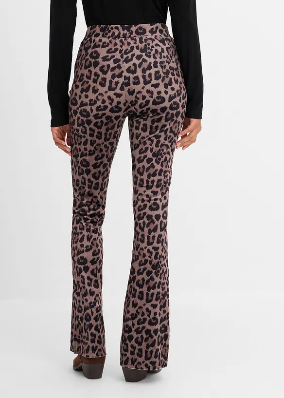 Leggings i myk fl&oslash;yel, bonprix
