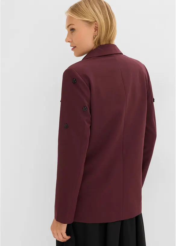 Oversized blazer med fine detaljer, bonprix