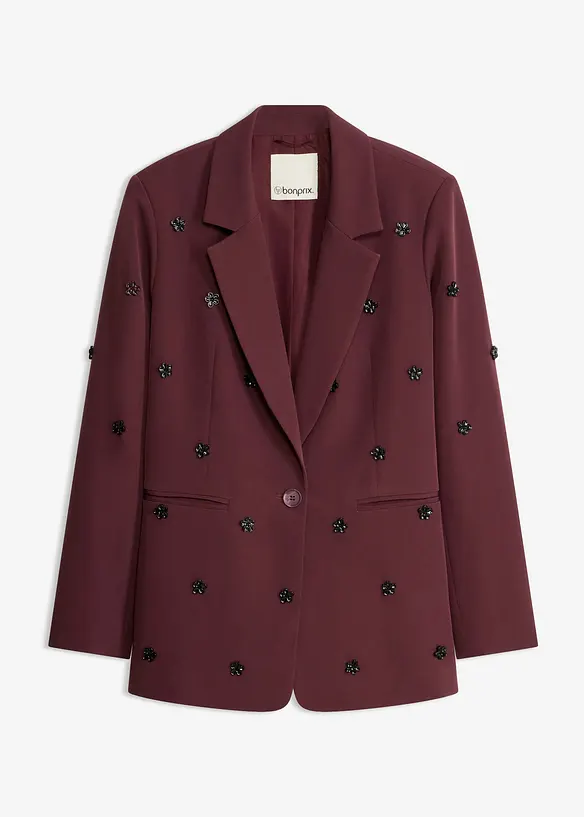 Oversized blazer med fine detaljer, bonprix