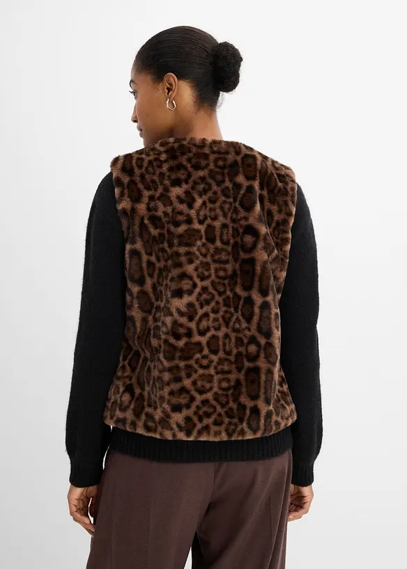 Fuskepelsvest, bonprix