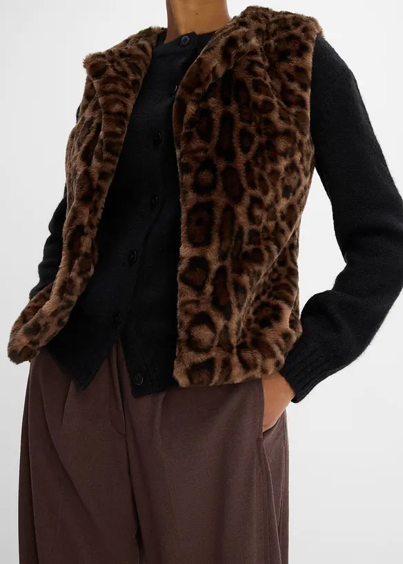 Fuskepelsvest, bonprix
