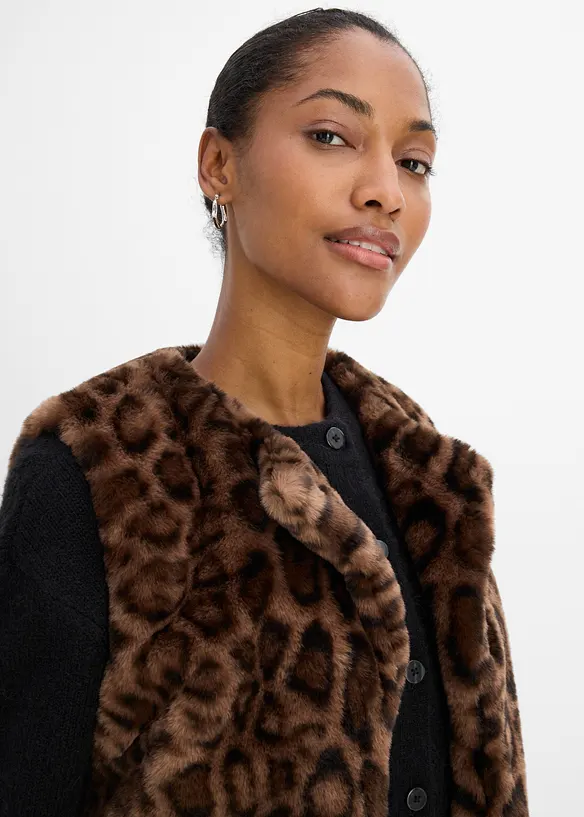 Fuskepelsvest, bonprix