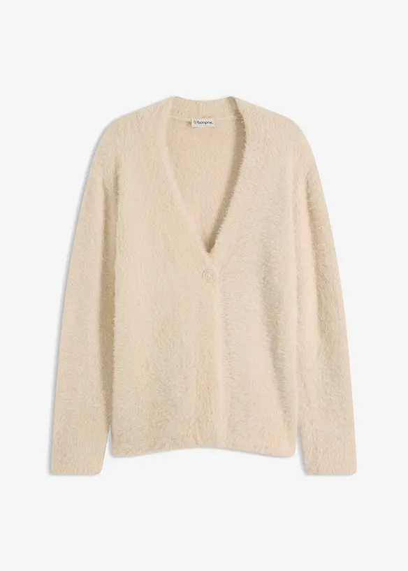 Cardigan i fj&aelig;rgarn, bonprix