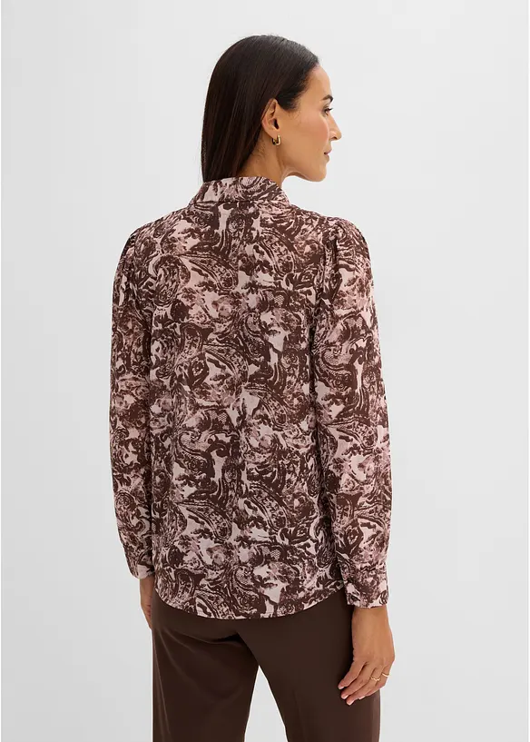 Skjorte i chiffon, bonprix