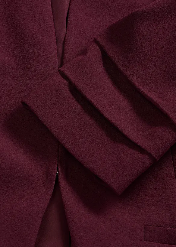Blazer med rynkede, 3/4-lange ermer, bonprix