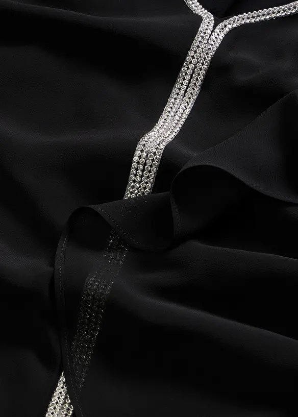 Tunika med strass, bonprix