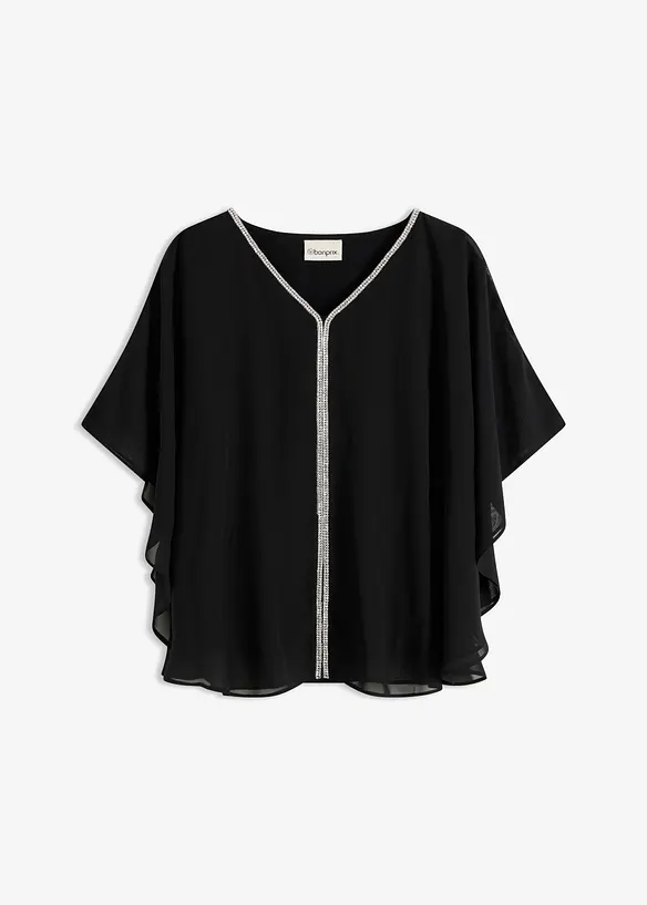 Tunika med strass, bonprix